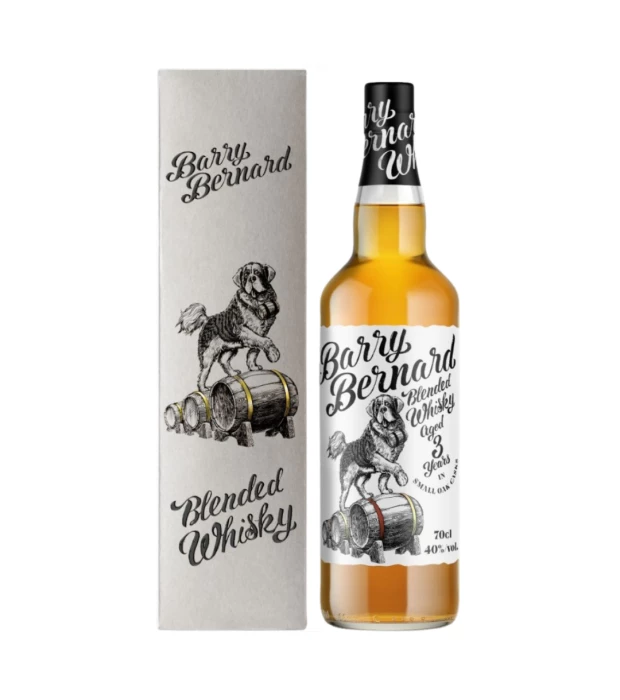 Виски блендовый Barry Bernard 0,7л 40% в коробке