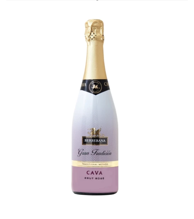 Вино Cava Berberana GR Trad Brut Rose рожеве 11,5%