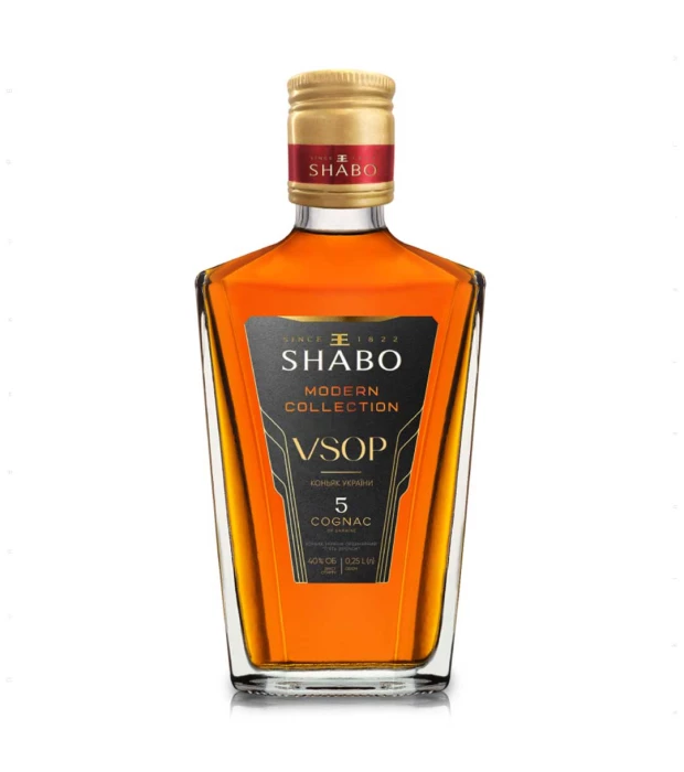 Коньяк України Shabo Modern Collection VSOP 5 років витримки 0,25 л 40%