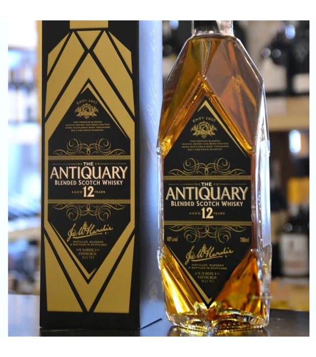 Виски Антиквари 12 лет подар коробке, Antiquary 12 years old gift box 0,7 л 40% купить