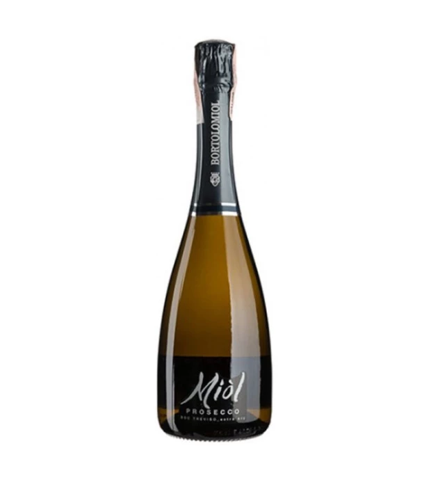 Вино Bortolomiol Miol Prosecco Treviso игристое полусухое белое 0,75л 11%