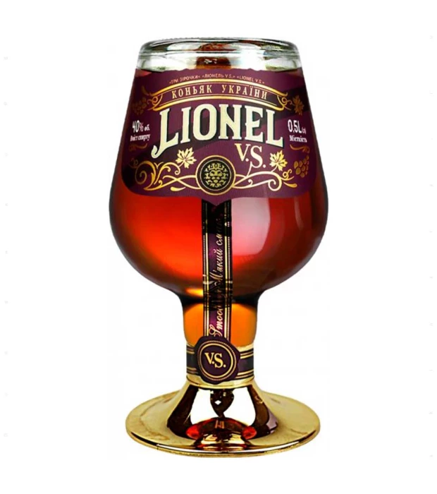 Коньяк Украины Lionel V.S 3 года выдержки 0,5 л 40%