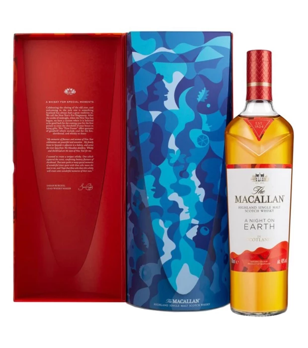 Виски The Macallan A Night on Earth Ночь на Земле 0,7л 43% в коробке