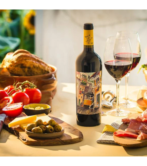 Вино Porta 6 Tinto красное полусухое 0,75л 13,5% купить