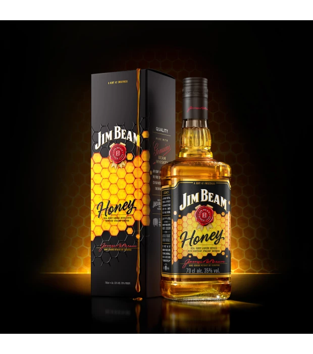 Ликер Jim Beam Honey 1л 32,5% купить