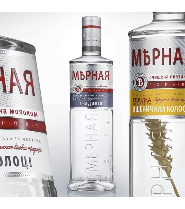Водка Мерная Традиция экспортная 0,5л 40% купить