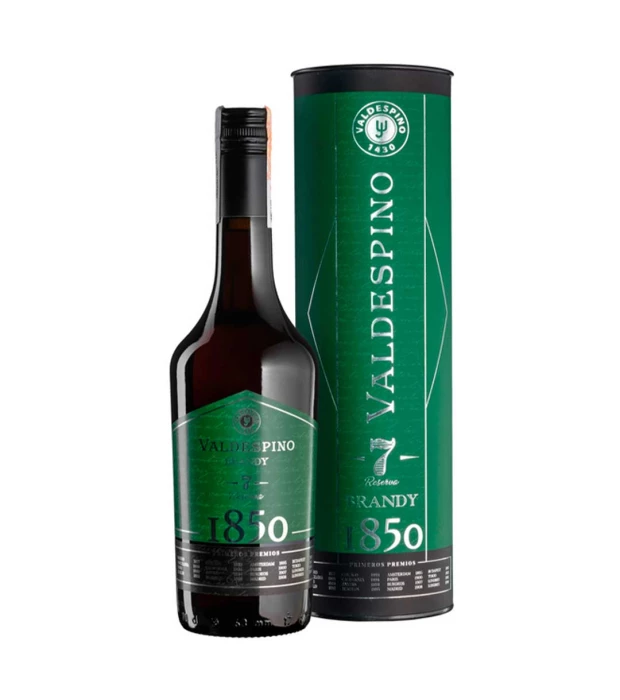 Бренди Valdespino 7 Reserva в тубусе 0,7л 38%