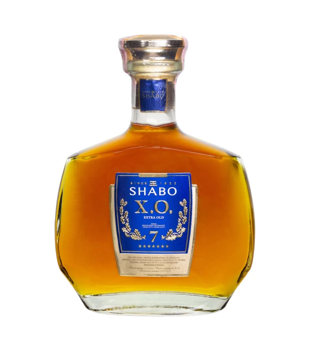 Коньяк Украины Shabo Х.О. 7 лет выдержки 0,5л 40%