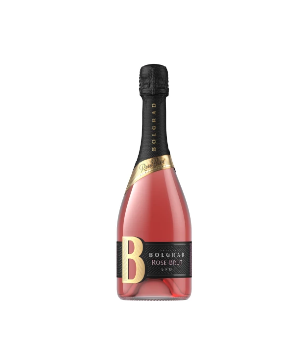 Вино игристое Bolgrad Rose розовое брют 0,75л 10-13,5%