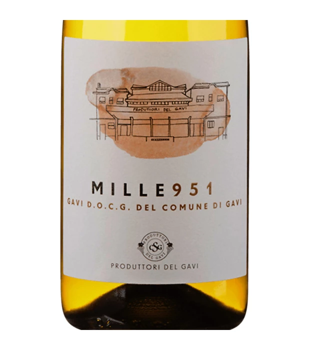 Вино Produttori Del Gavi Gavi del Comune di Gavi Mille 951 DOCG белое сухое 0,75л 11% купить