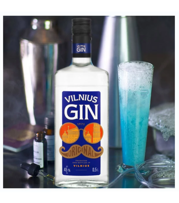 Джин Vilnius Gin 45% 0,5 л купить