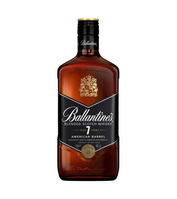 Виски Ballantine's 7 лет выдержки American Barrel 0,7л 40%