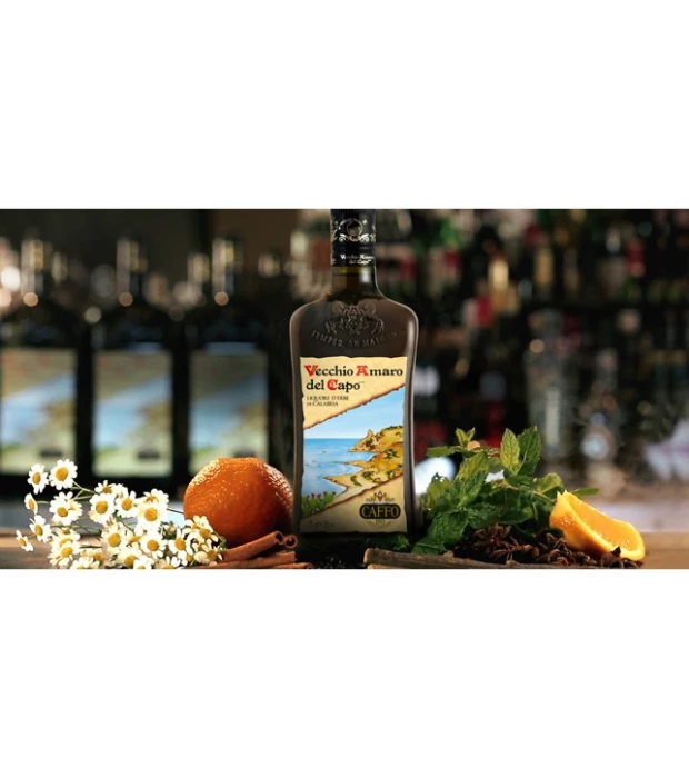 Лікер Caffo Vecchio Amaro del Capo 0,7 л 35% в Україні