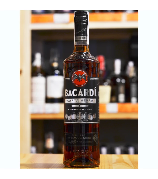 Ром Bacardi Carta Negra 4 года выдержки 1л 40% купить