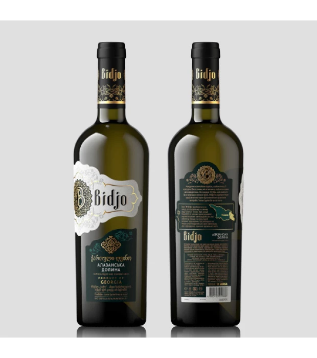 Вино Bidjo Алазанская долина белое полусладкое 0,75л 11-13% купить