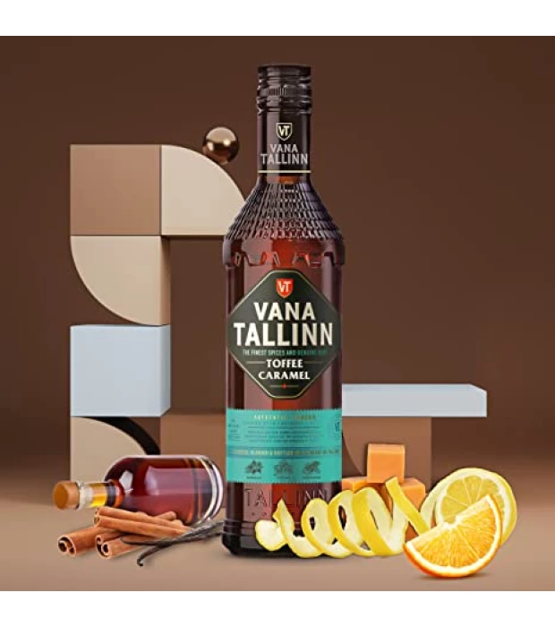Ликер Старый Таллинн Vana Tallinn Toffee Caramel 0,5л 35% купить