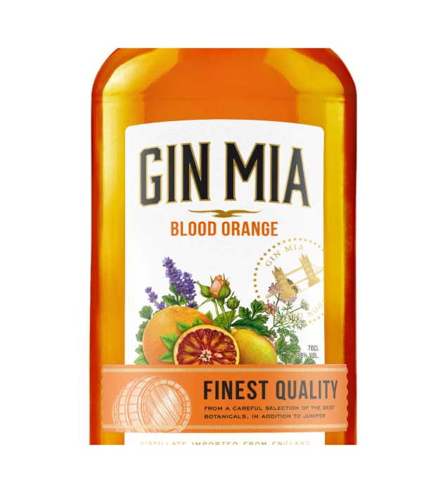 Джин Gin Mia Сицилийский апельсин 0,7л 38% купить
