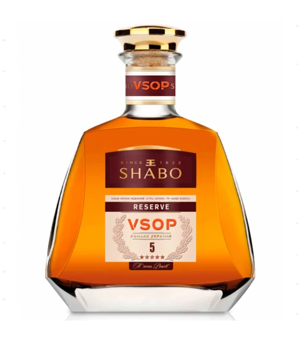 Коньяк Украины Shabo Reserve VSOP 5 лет выдержки 0,5л 40%