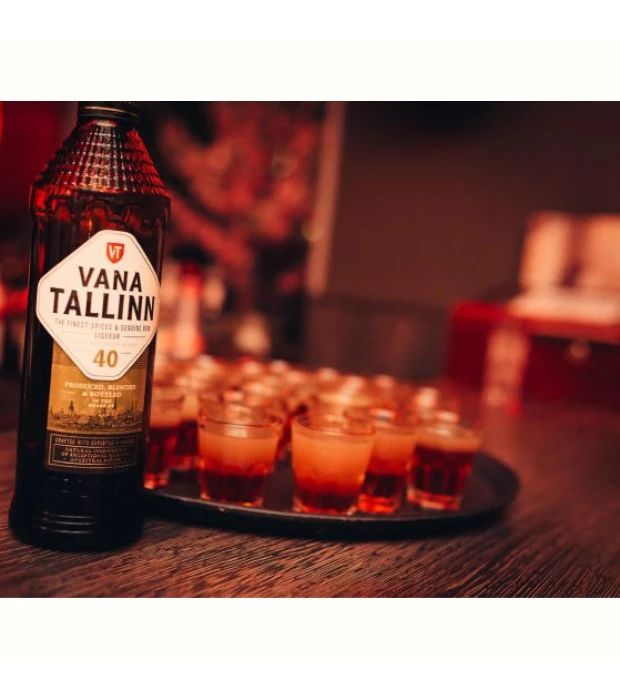 Ликер Старый Таллинн Vana Tallinn 1л 40% купить