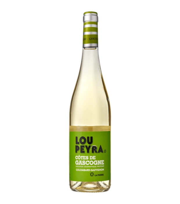 Вино белое сухое Lou Peyra Colombard Sauvignon IGP Cote De Gascogne 0,75л 11%