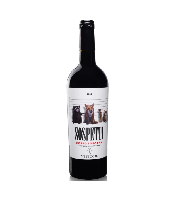 Вино Fattoria Viticcio Sospetti Rosso Toscana IGT красное сухое 0,75л 13%
