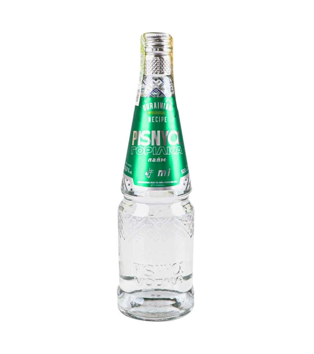 Водка Pisnya Ми Лайм 0,5л 38%