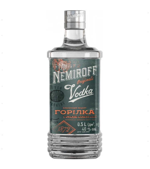 Водка Nemiroff  Original штоф 0,5л 40%