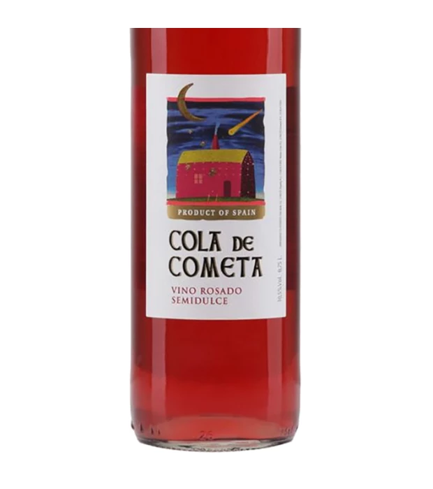Вино Cola de Cometa розовое полусладкое 0,75л 10,5% купить