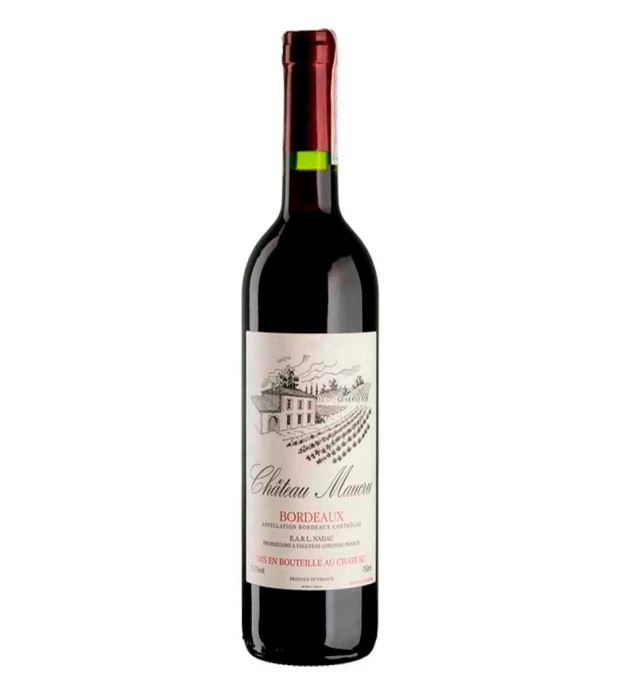 Вино красное сухое Chateau Maucru 0,75л 13%