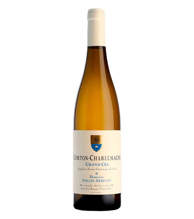 Вино Domaine Follin Arbelet Corton-Charlemagne Grand Cru 2023 белое сухое 0,75л 14,5%