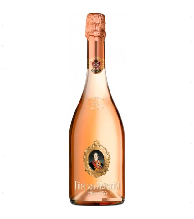 Вино игристое Furst von Metternich Rose сухое 0,75л 12%