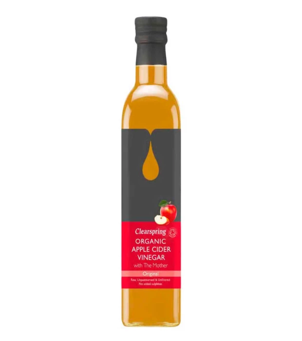 Оцет Clearspring Нефільтрований Яблучний органічний 500мл