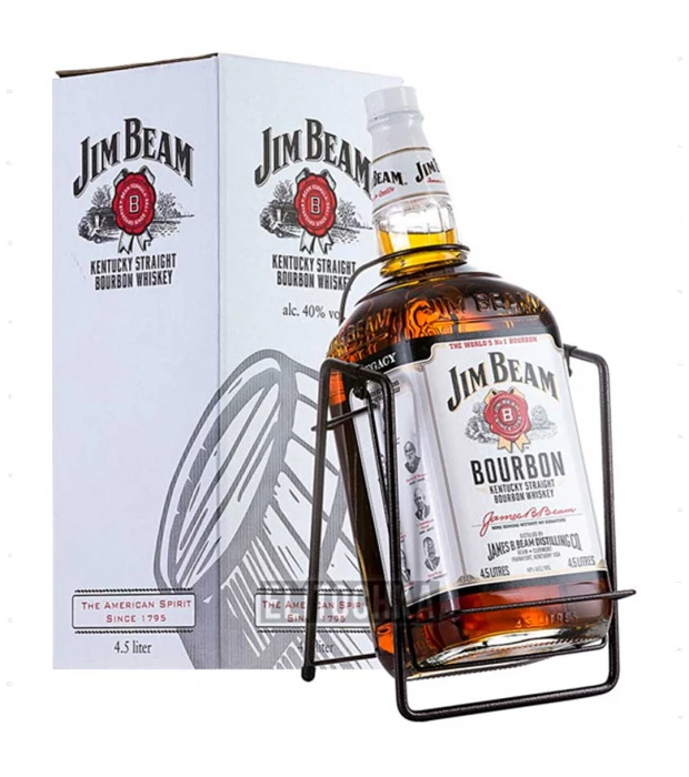Виски Jim Beam White 4 года выдержки 4.5 л 40%