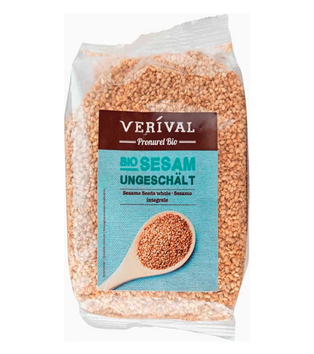 Кунжут неочищений органічний Verival 250 г