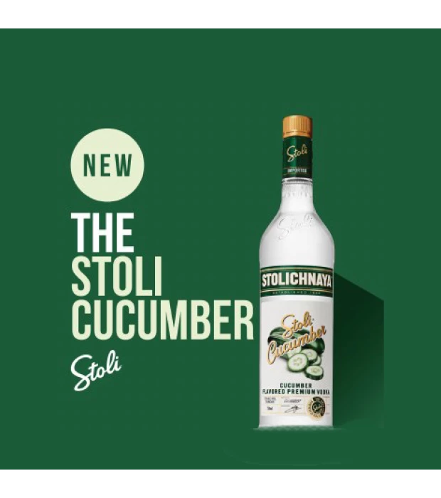 Водка Stoli Cucumber 0,7 л 37,5% в Украине