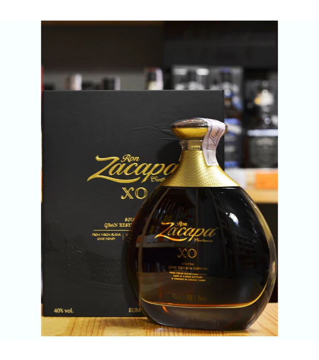 Ром Zacapa Cent XO от 6-ти до 25 лет выдержки 0,7 л 40% в подарочной упаковке купить