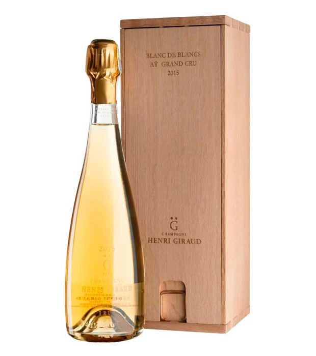 Шампанское брют белое Блан Де Блан Аи Гран Крю 2015, Henri Giraud 0,75л 12%