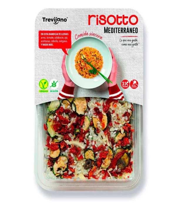 Ризото Средиземноморское Trevijano 280г