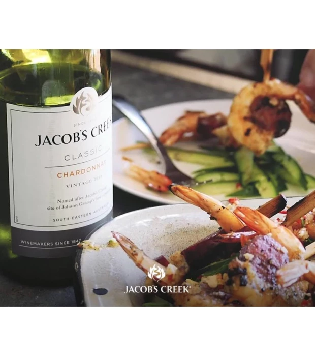 Вино Jacob's Creek Classic Chardonnay белое полусухое 0,75л 10,5-15% купить