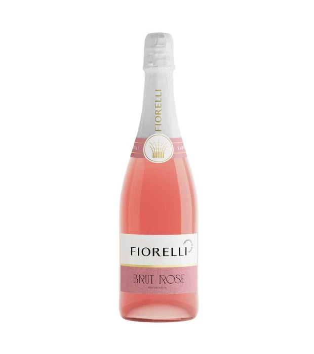 Вино игристое Fiorelli Brut Rose розовое брют 0,75л 11%