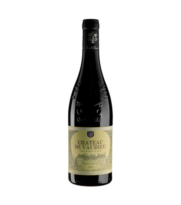 Вино Famille Brechet Chateauneuf-du-Pape Chateau de Vaudieu 2021 красное сухое 0,75л 15%