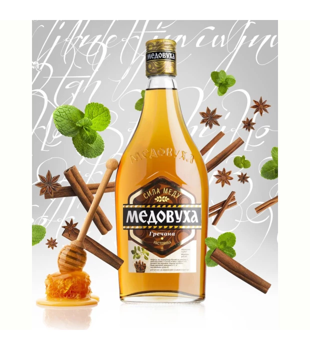 Водка Медовуха Гречневая 0,5л 40% купить