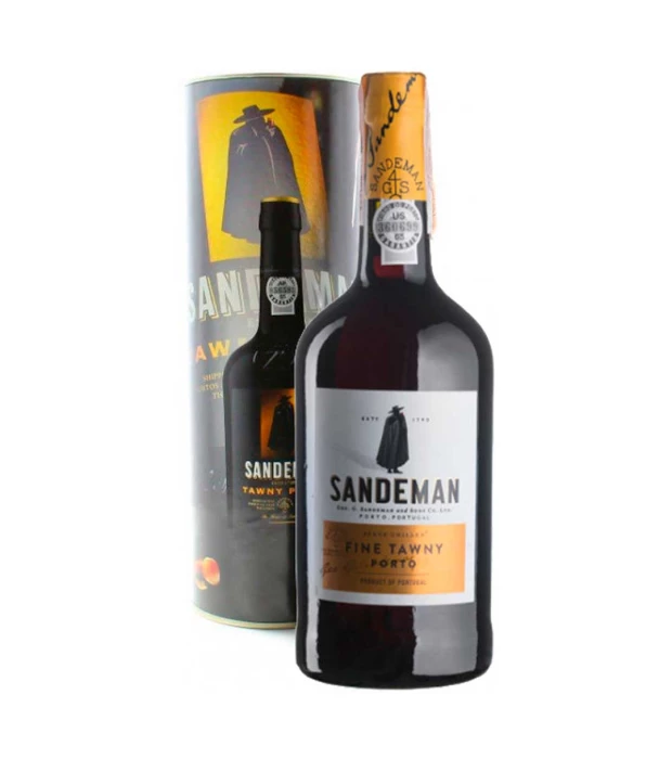Вино Sandeman Tawny Porto Sogrape Vinhos красное сладкое в тубусе 0,75л 19,5%