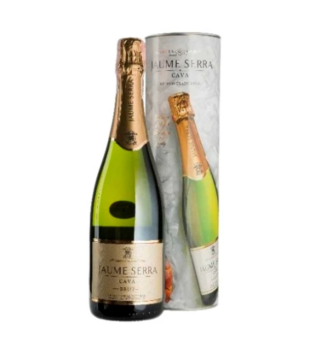 Вино игристое Cava Jaume Serra Brut Nature белое брют 0,75л 11%