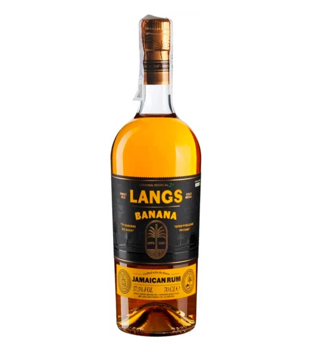 Напиток на основе рома Langs Banana Rum 0,7л 35%