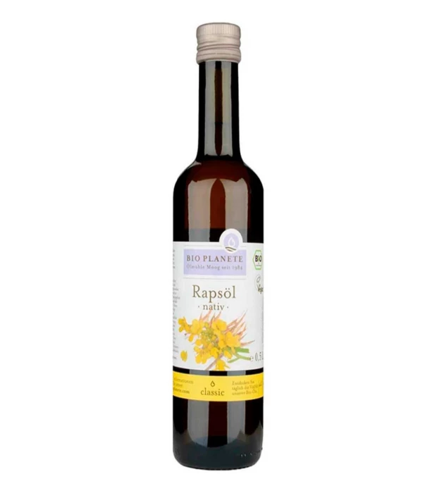Масло рапсовое неочищенное органическое Bio Planete 500мл