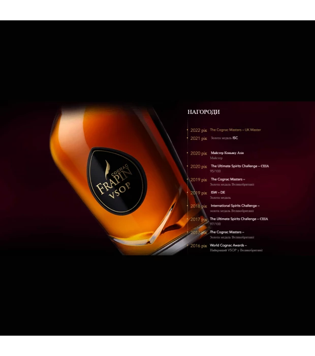 Коньяк Frapin VSOP 12 лет выдержки 0,7 л 40% купить