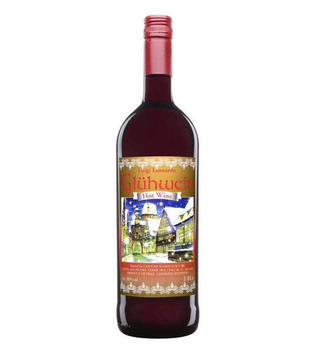 Вино Luigi Leonardo Gluhwein красное сухое 0,75л 12,5%