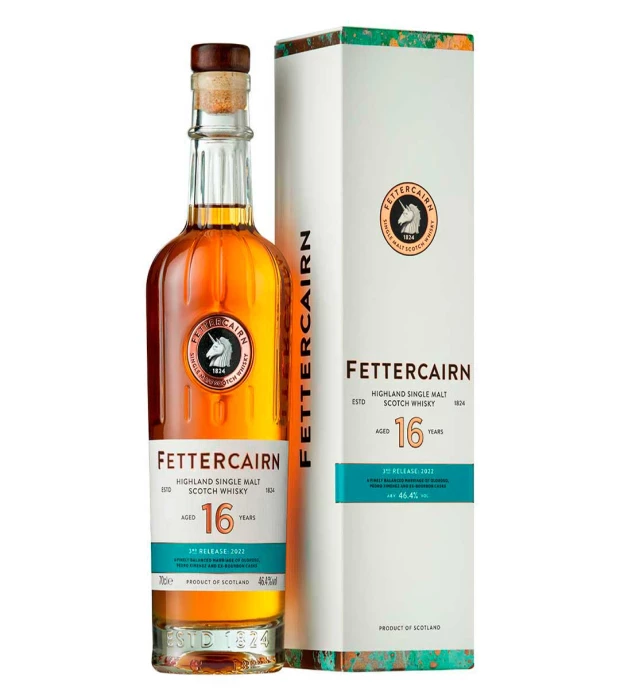 Виски "Феттеркейн 16 лет" Уайт энд Маккей 0,7л 46,4%