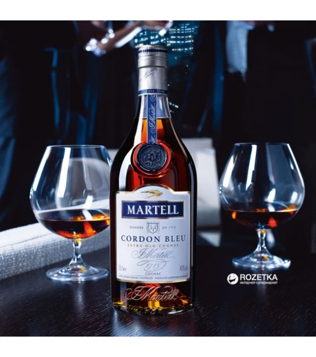 Коньяк Martell Cordon Bleu 0,7л 40% в коробке в Украине